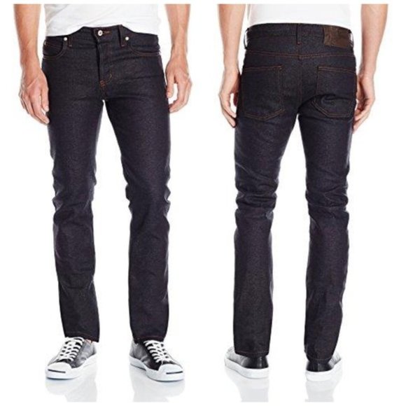 Naked & Famous Denim Other - Naked & Famous Japanese Cotton Deep Indigo Twisted Yarn Weft Slim Denim Jeans